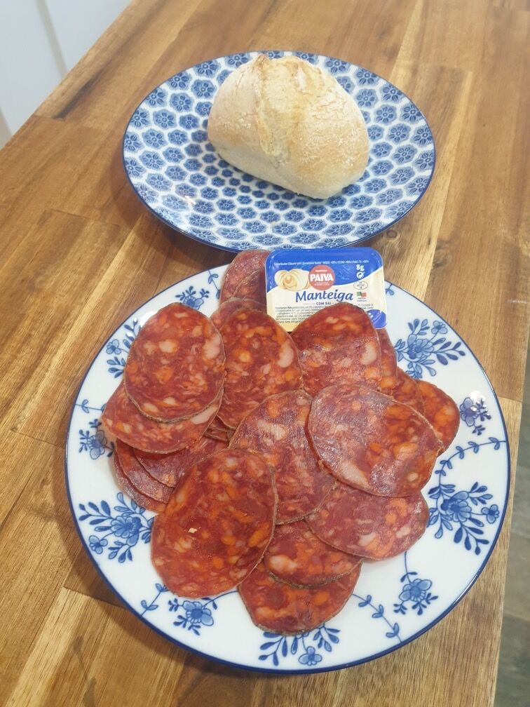 Tapas de chorizo ibérique