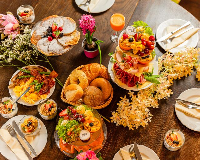 Tischbüffet auch schon für sehr gleiche Gruppen