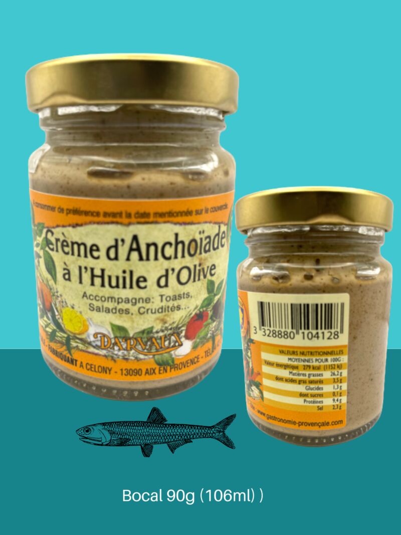 CRÈME D'ANCHOIADE - 90g (106ml)