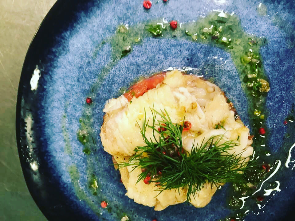 Salade d'ail de raie 