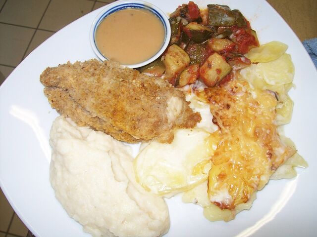 Filet de poulet a la milanaise