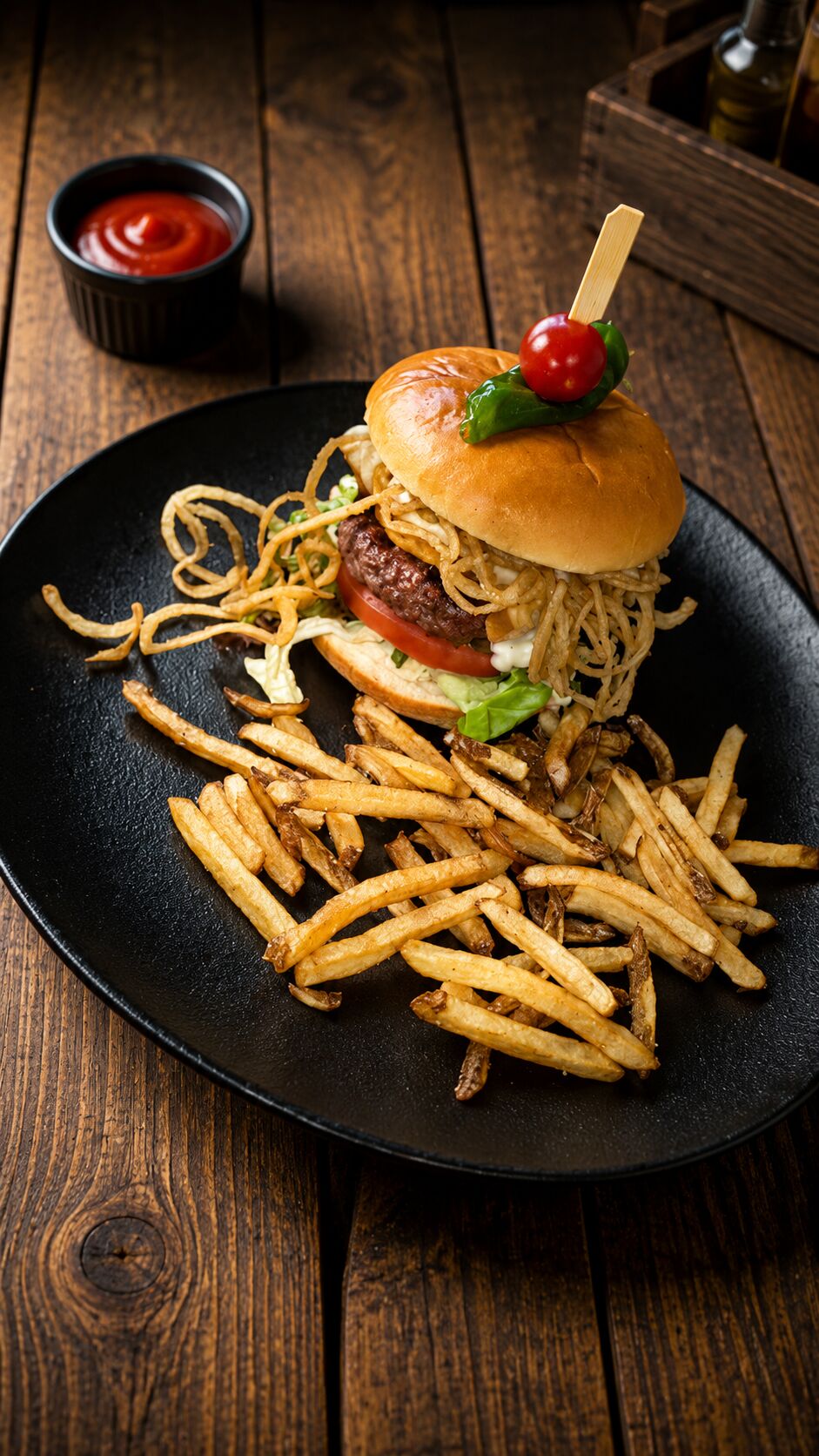 Smoky cheese Burger