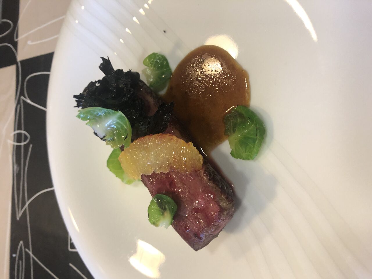 Magret de canard trompette repas de mariage 