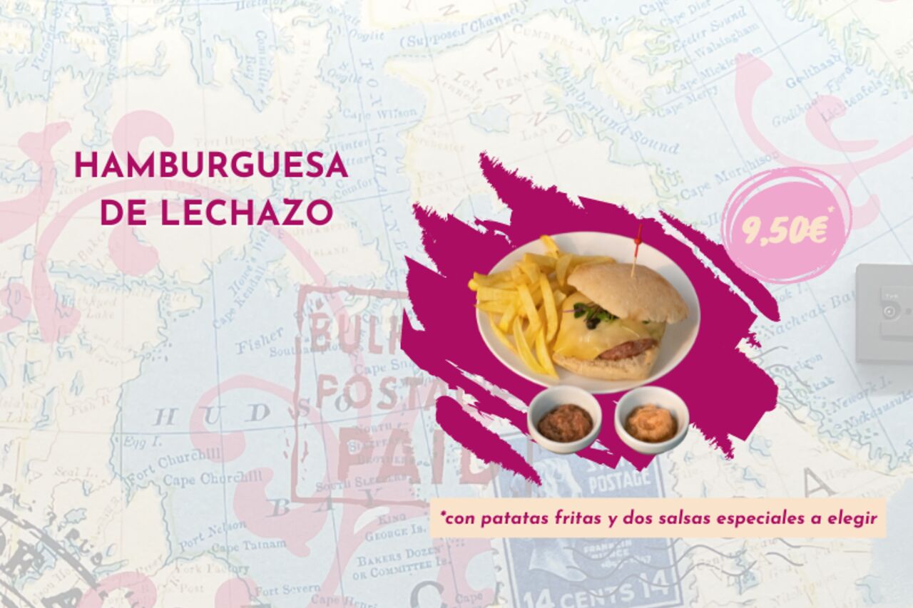 Hamburguesa de lechazo