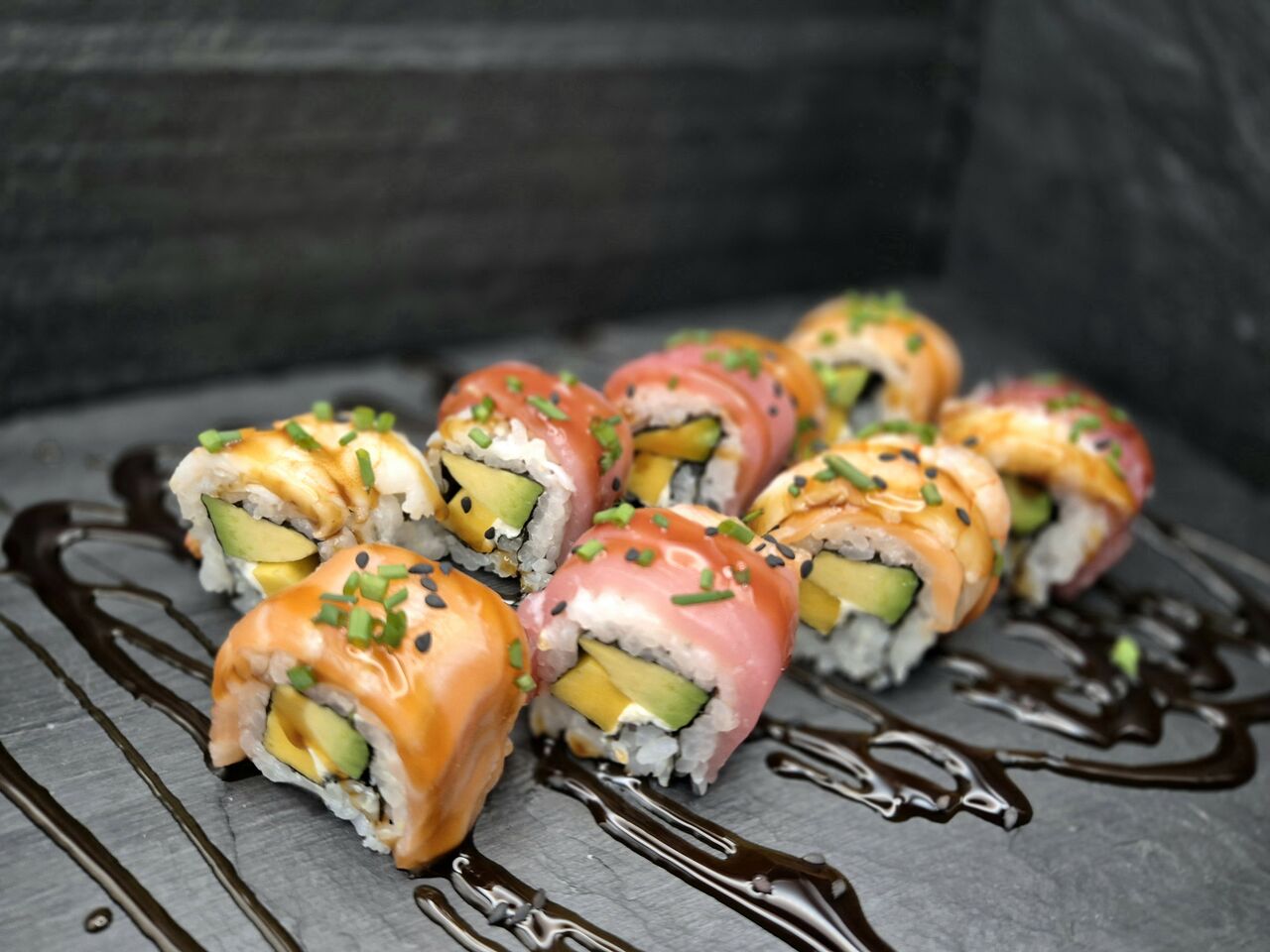 Rainbow roll