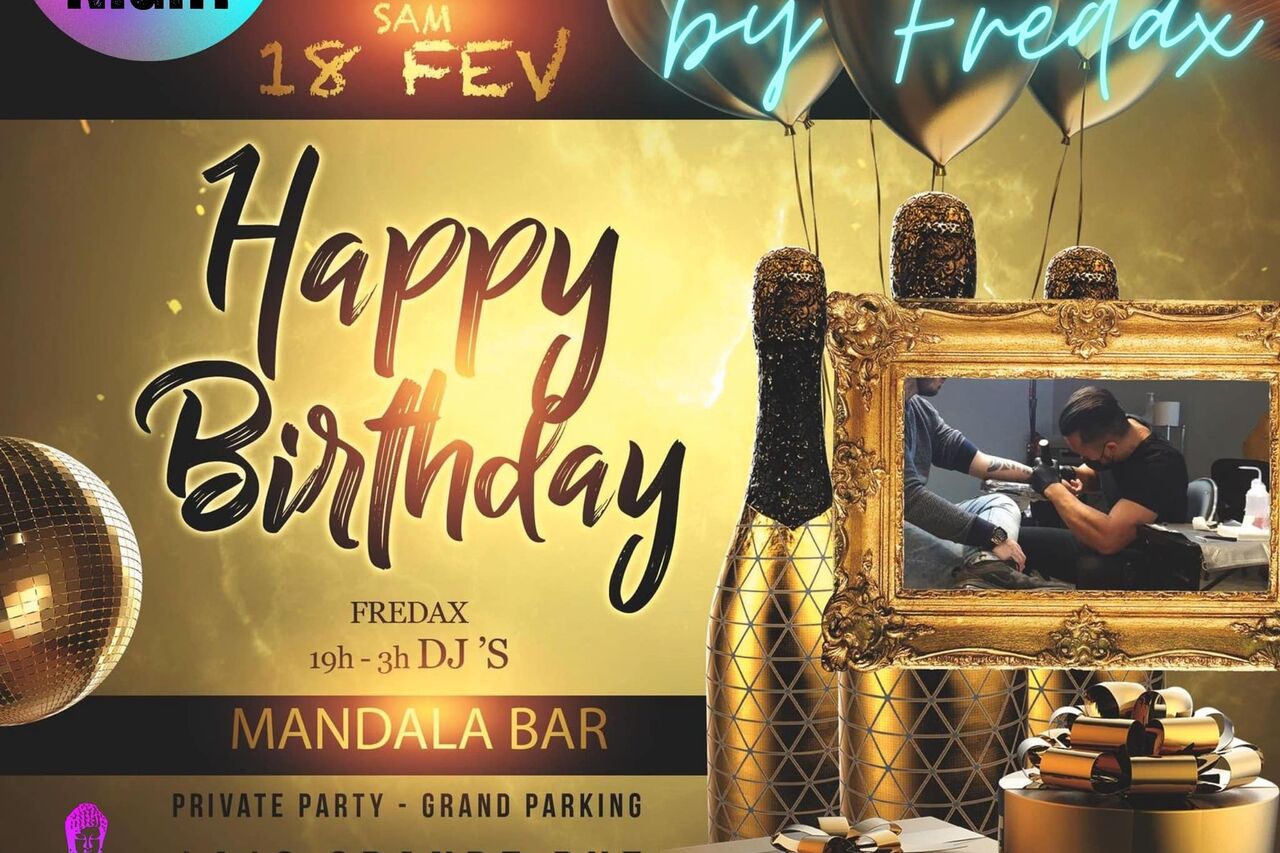 KEZO NIGHT PARTY & MANDALA BAR SIGNATURE BY FREDAX 🍾🎉