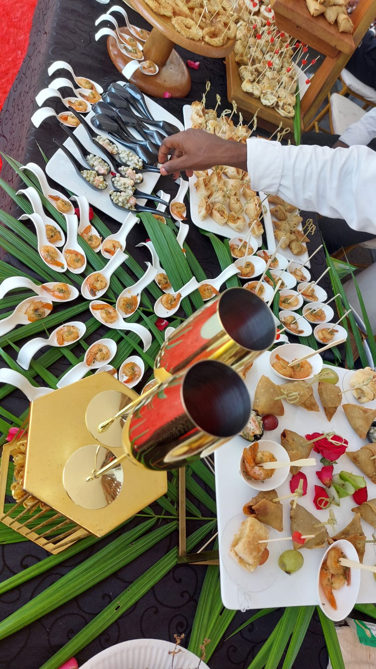 Vin d'honneur à Kinshasa