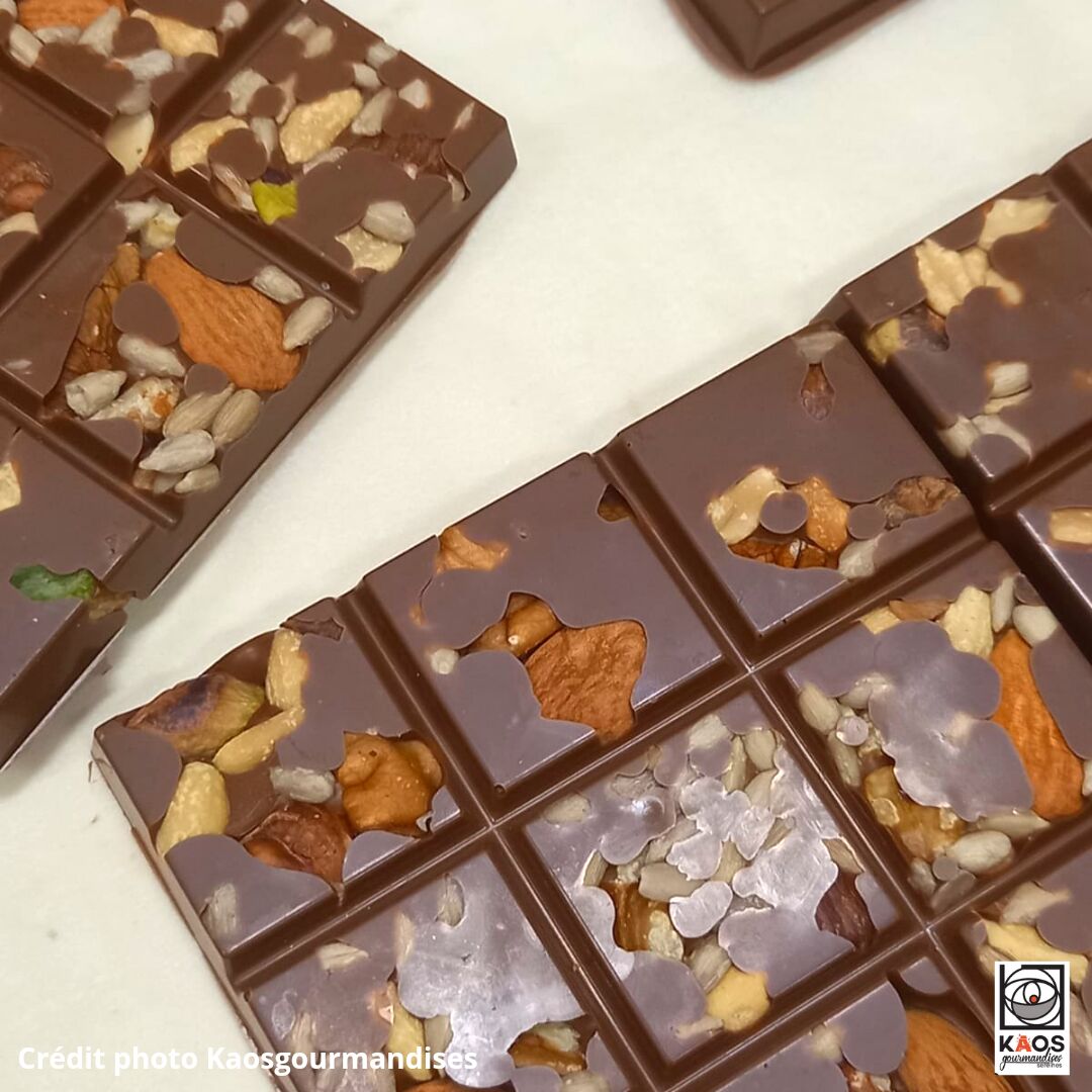 Karré au lait et graines diverses