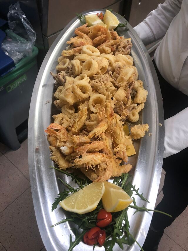 Frittura Calamari e Gamberi