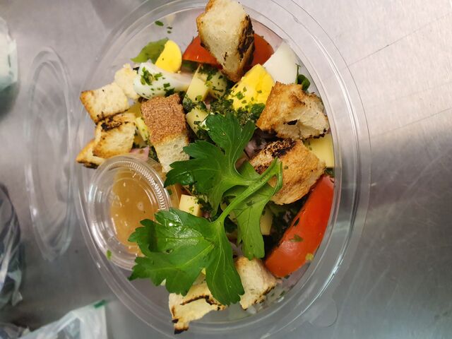 Salade francontoise..
5.50 euro p pers 