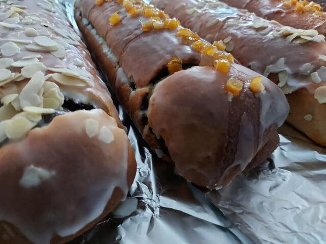 Gâteau roulé aux graines de pavot