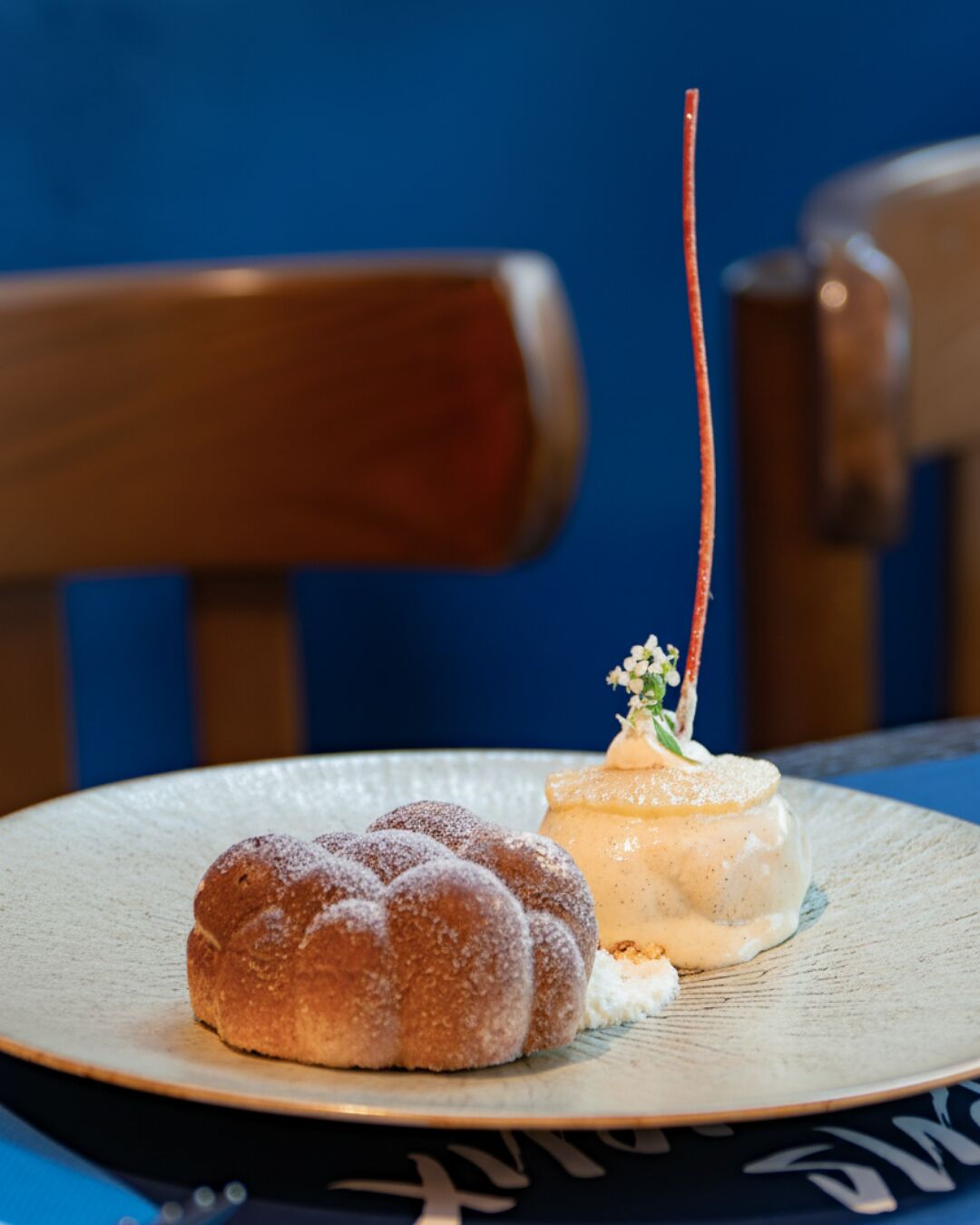 Entremet Poire et topinambour