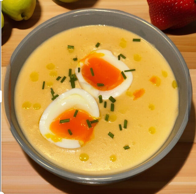 Velouté panais pomme de terre au miso