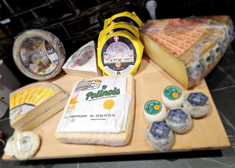 Fromages secs de nos régions 