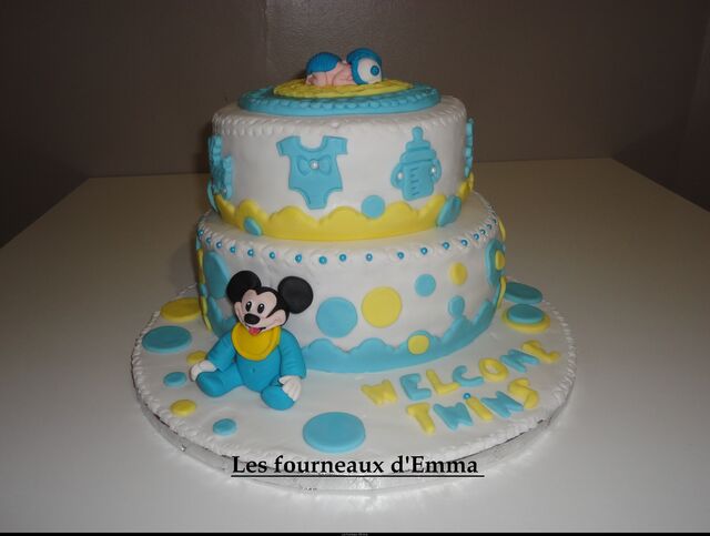 BABY SHOWER TOUT CHOCO BLANC