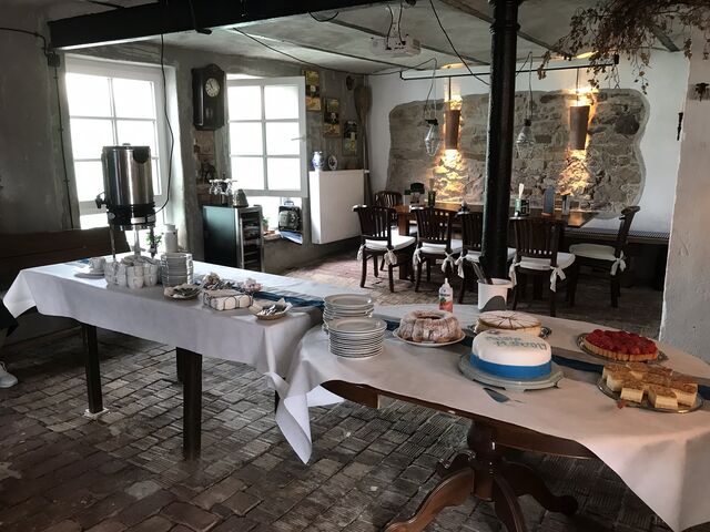 Kaffeetafel Konfirmation