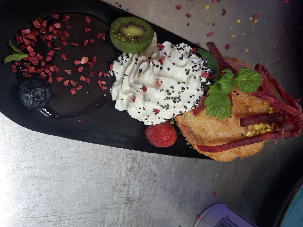 Gebackenes Rote Beete Eis 