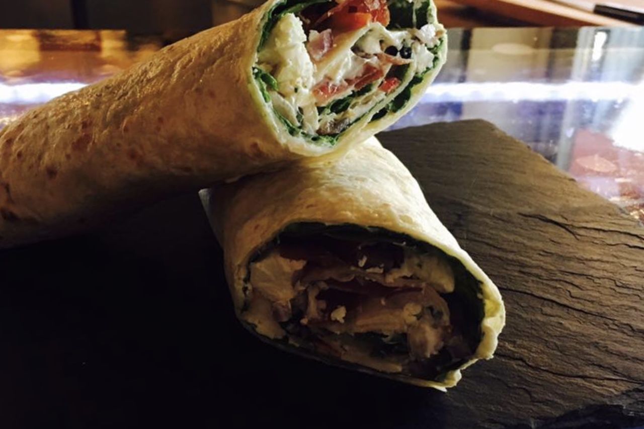 Frische gesunde Wraps