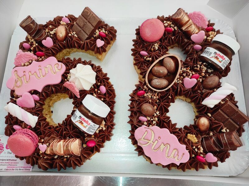 Number cake 6 ans et 8 ans 