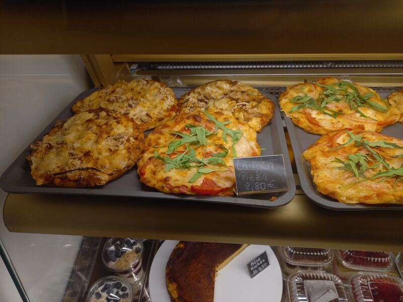 Blueberry Laugenpizza