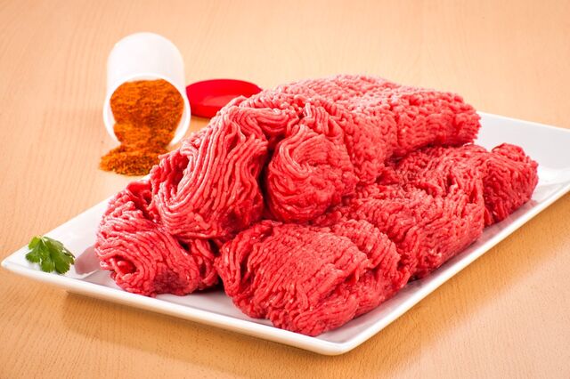 Boeuf haché 9.90 € / kg
2 kilos 18 €