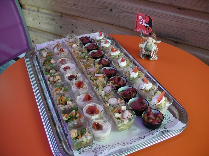 traiteur/plateau compose selon la saison