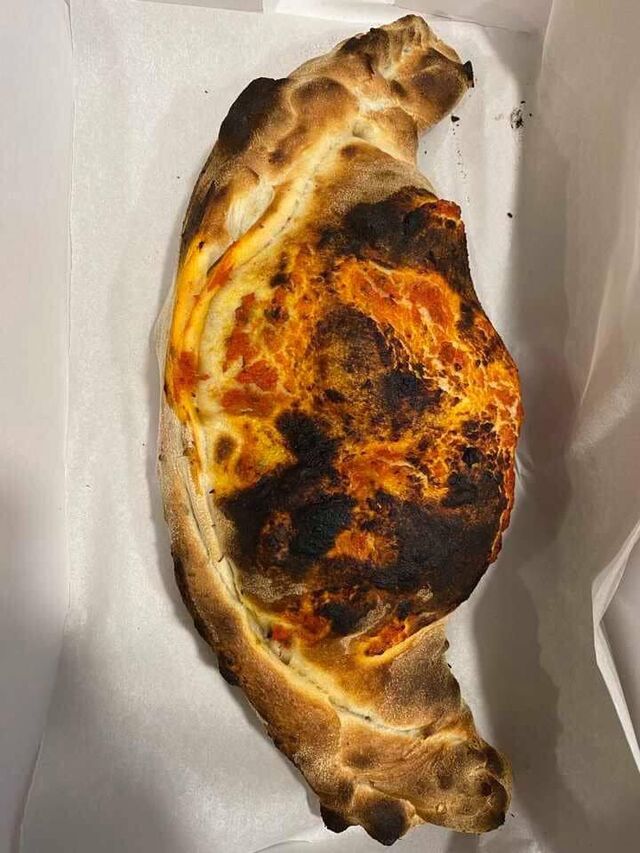 La délicieuse calzone du chef Danilo