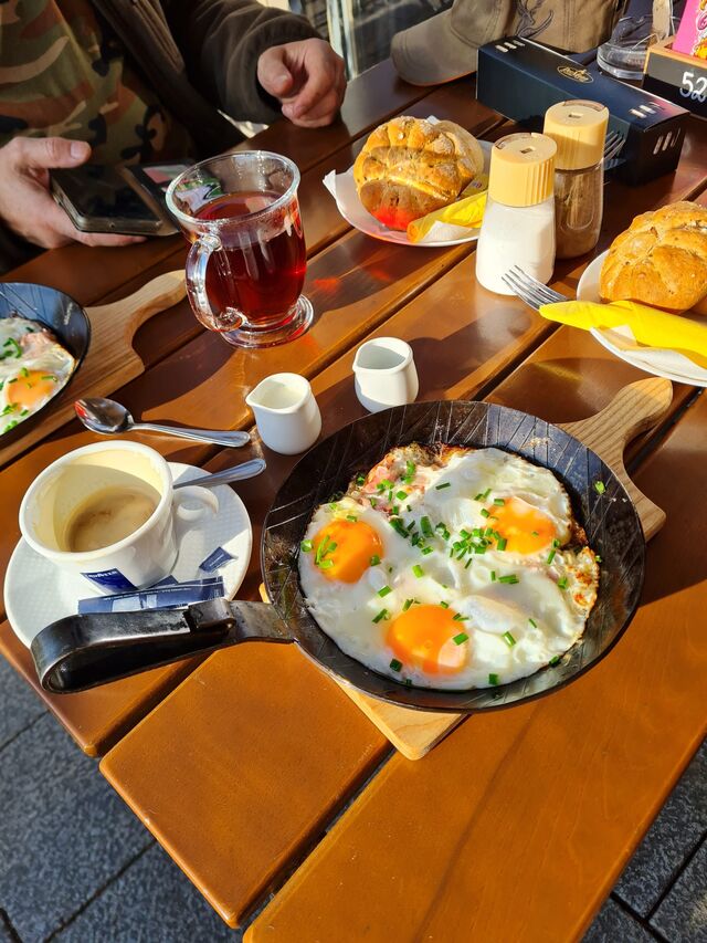 Samstags Frühstück