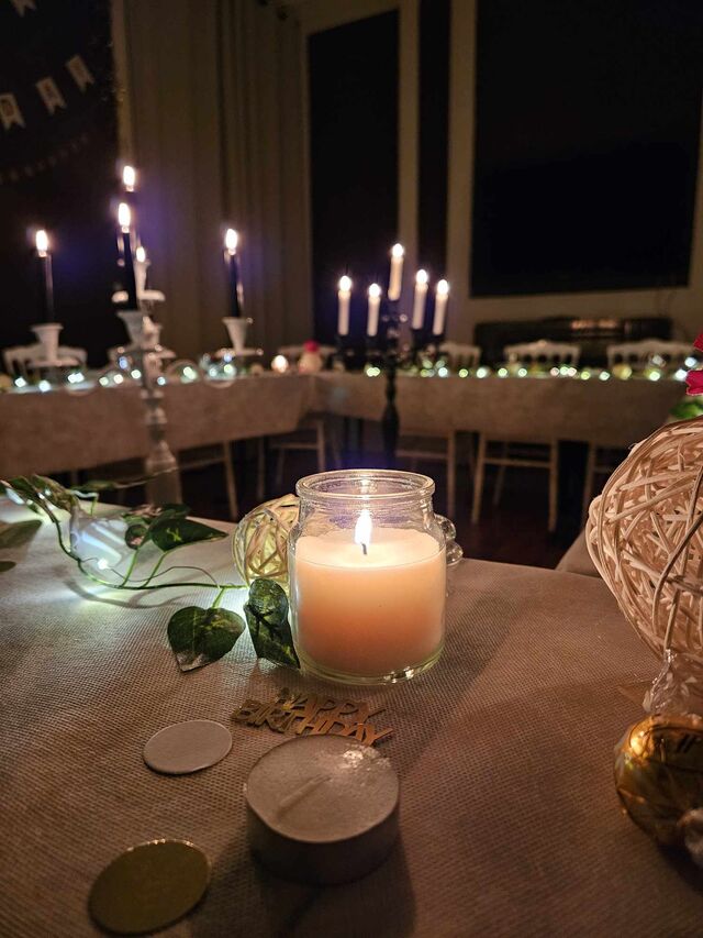 Réception pour un anniversaire