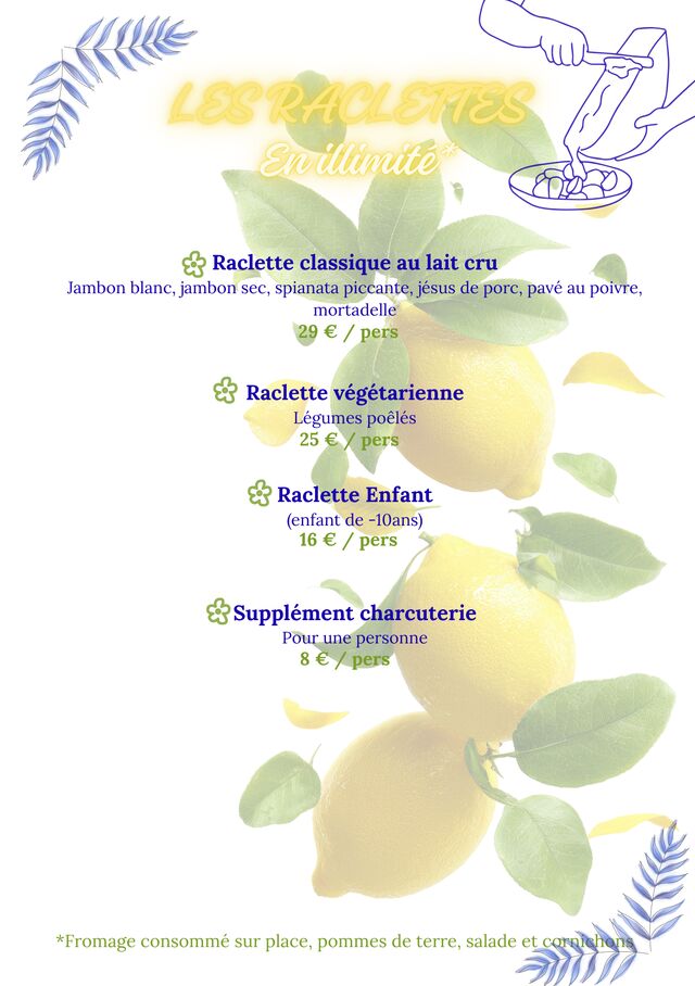 Les raclettes