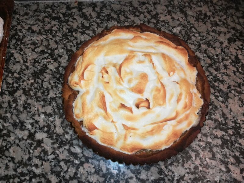 Tarte aux citrons meringué maison