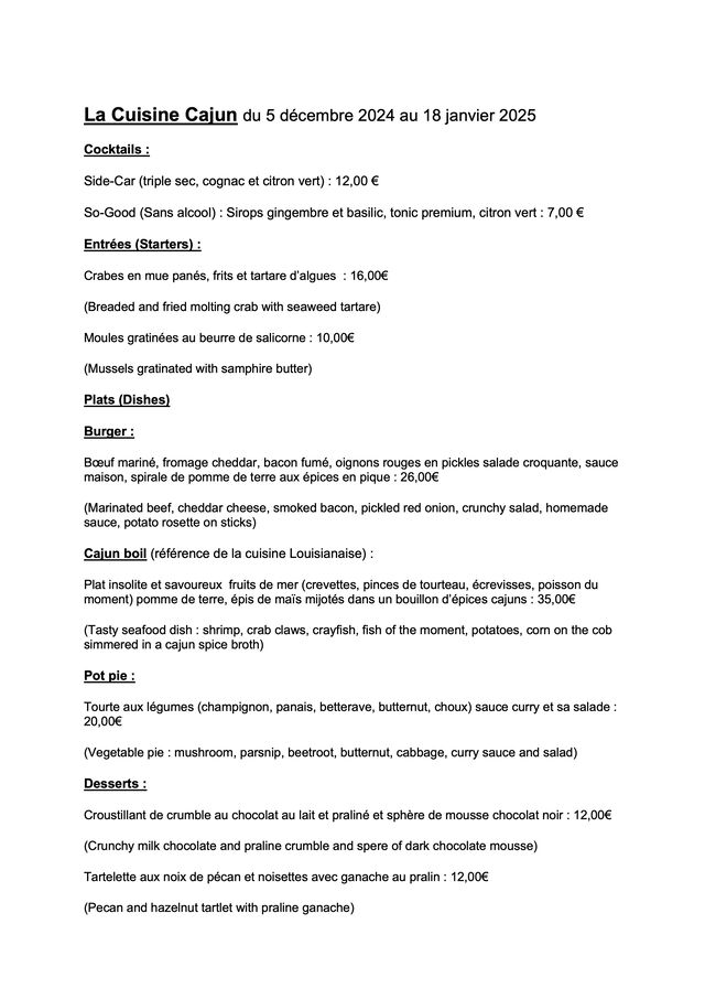 La Cuisine Cajun