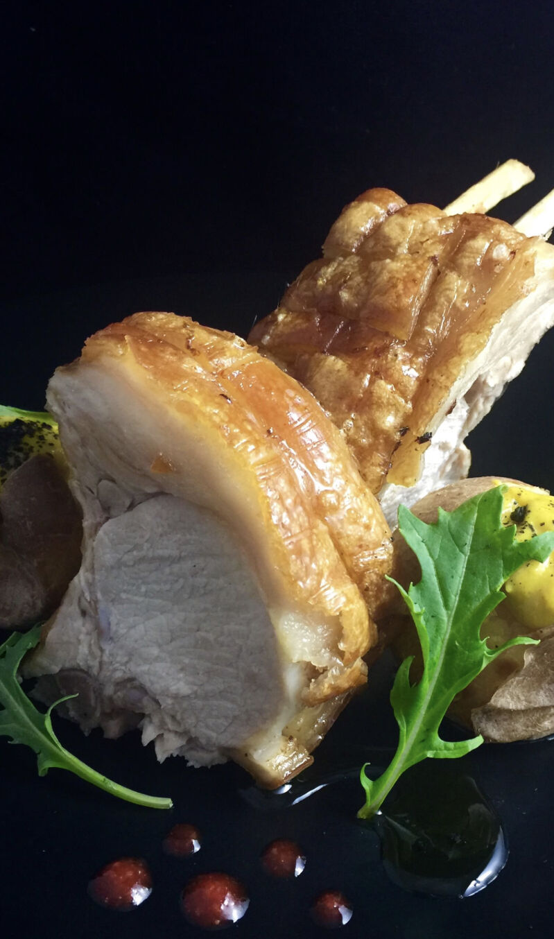 Chuletillas de cochinillo