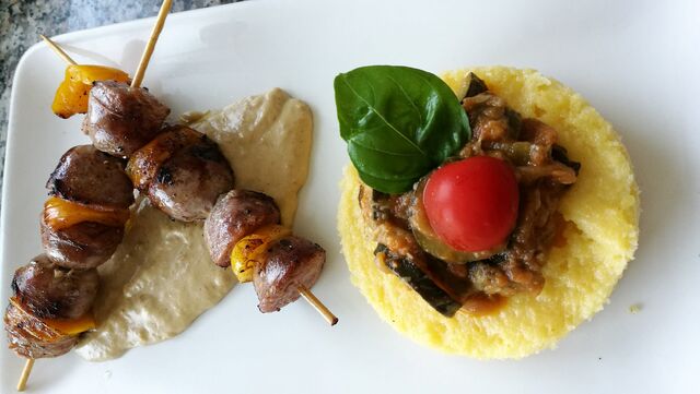 BROCHETTES DE BOUDIN NOIR