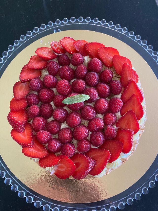 Tarte aux fruits rouges - 5.50€/part