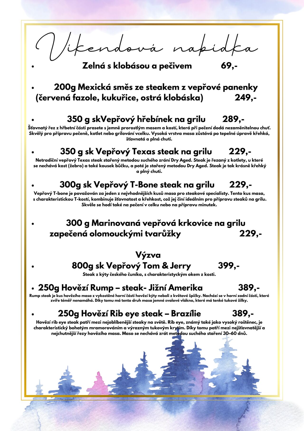 Víkendová nabídka