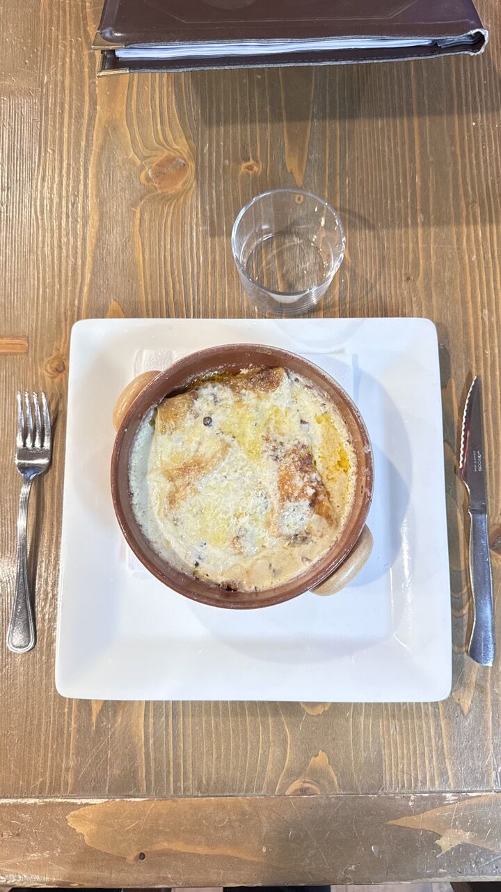 Lasagnes aux cèpes maison