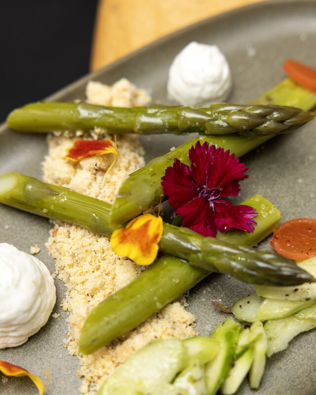 Asperges vertes (vegan)