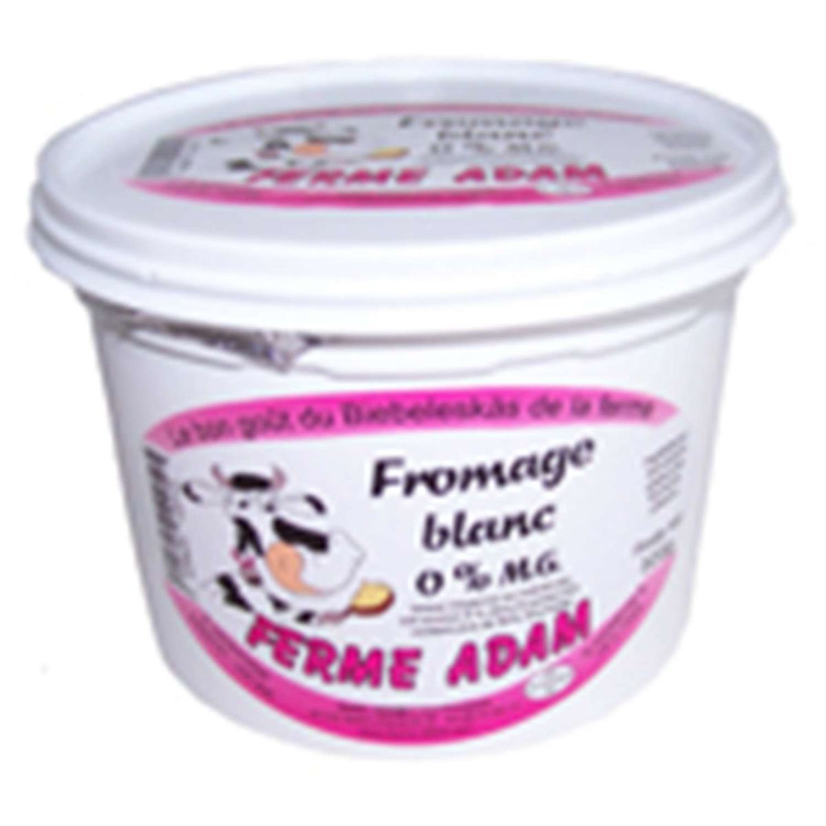 Fromage blanc 0% Ferme Adam - 500gr - 1,79€