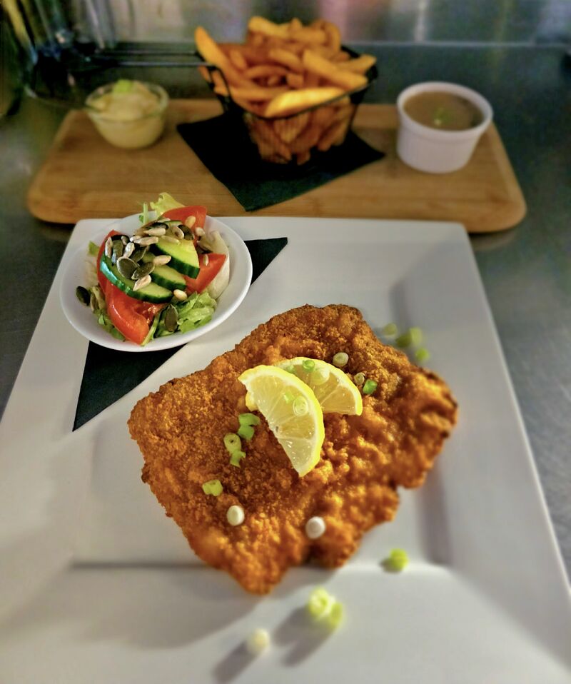 Schnitzel menu