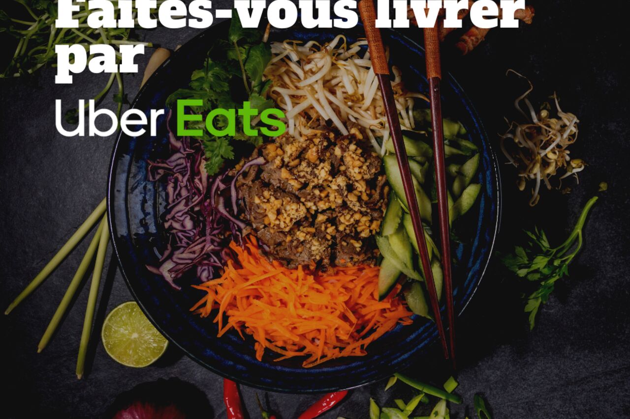 La livraison de votre repas, c'est possible !