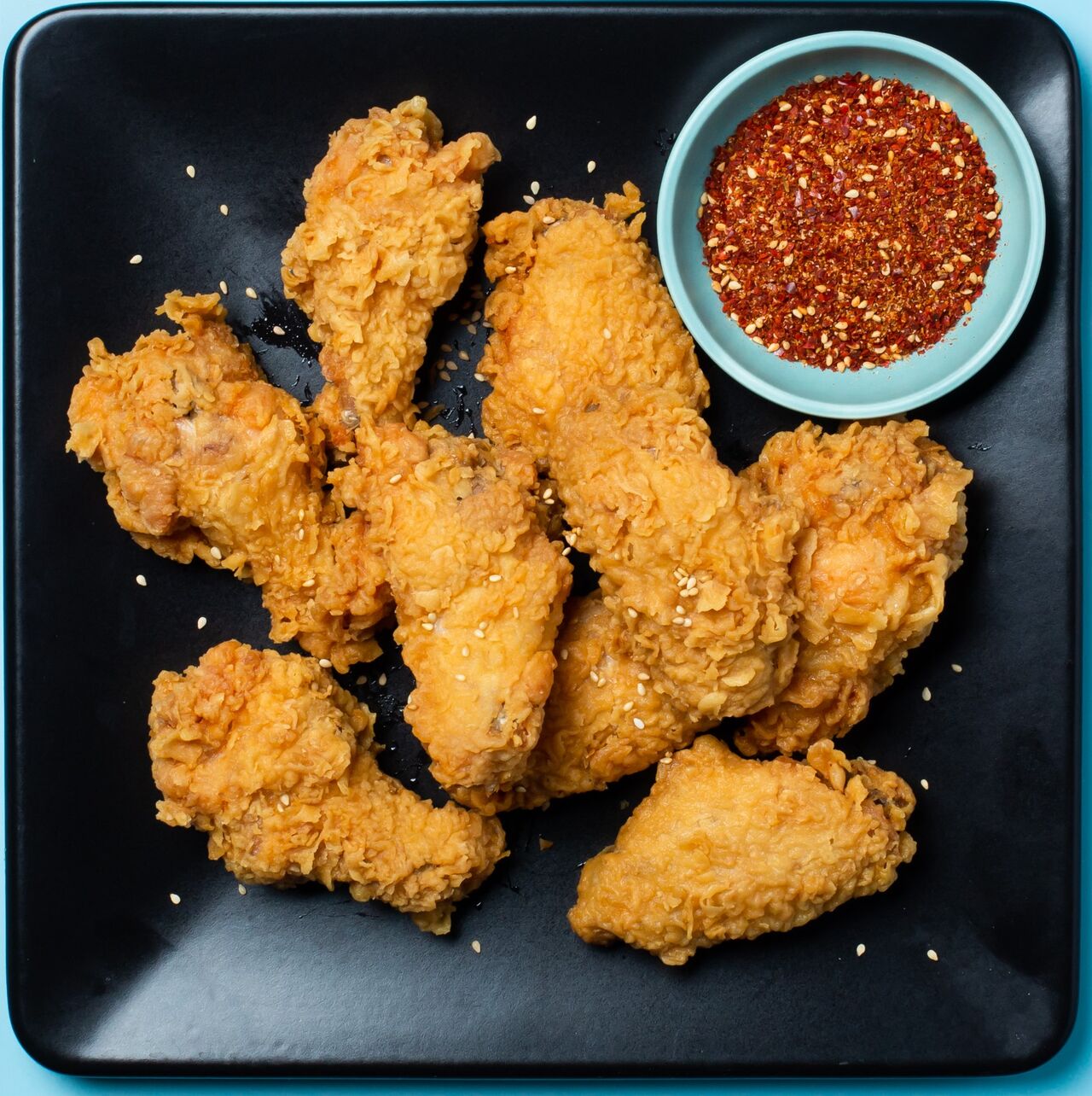Chicken Wings mit Sauce