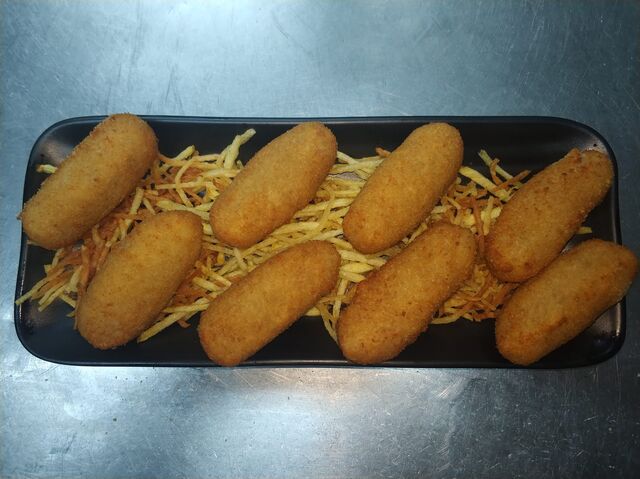 CROQUETAS CASERAS DE JAMÓN 