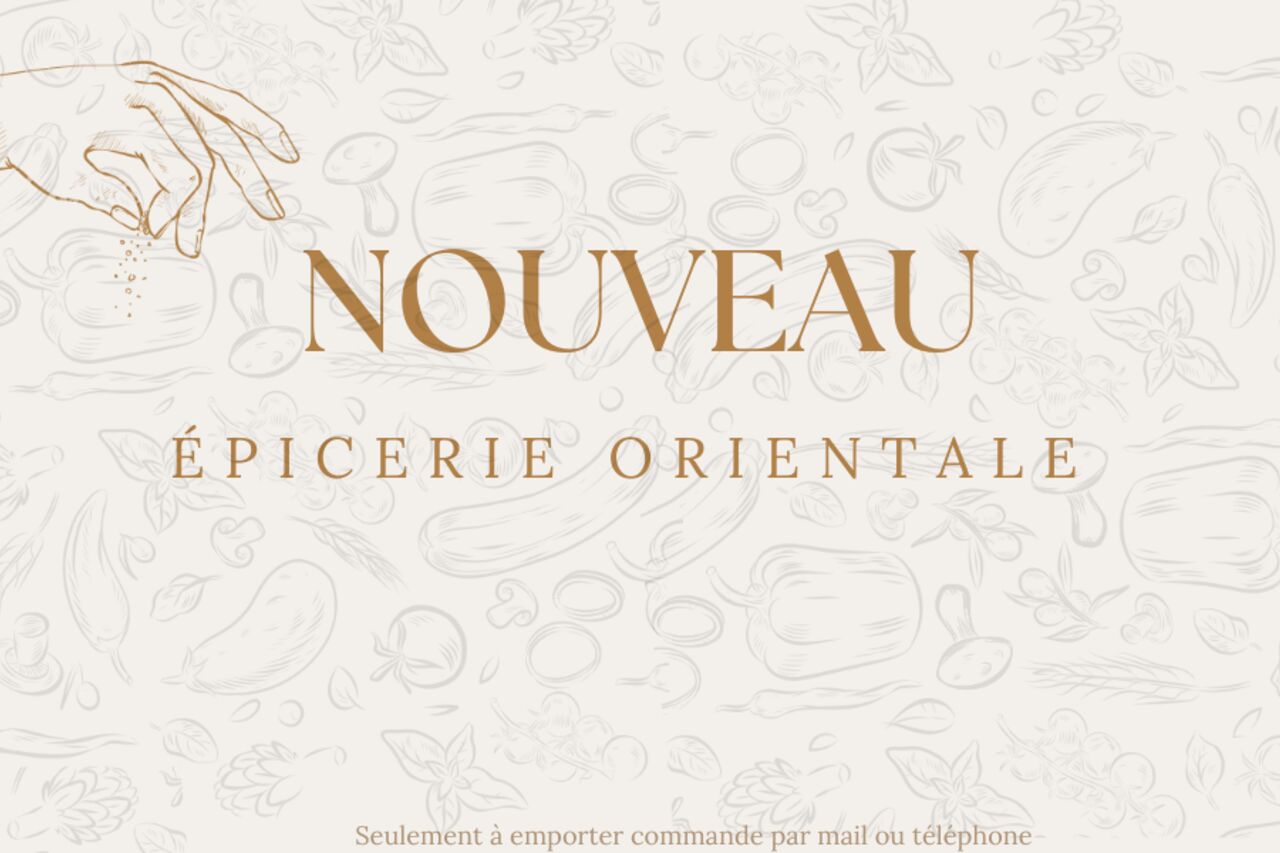 Nouveau épicerie orientale