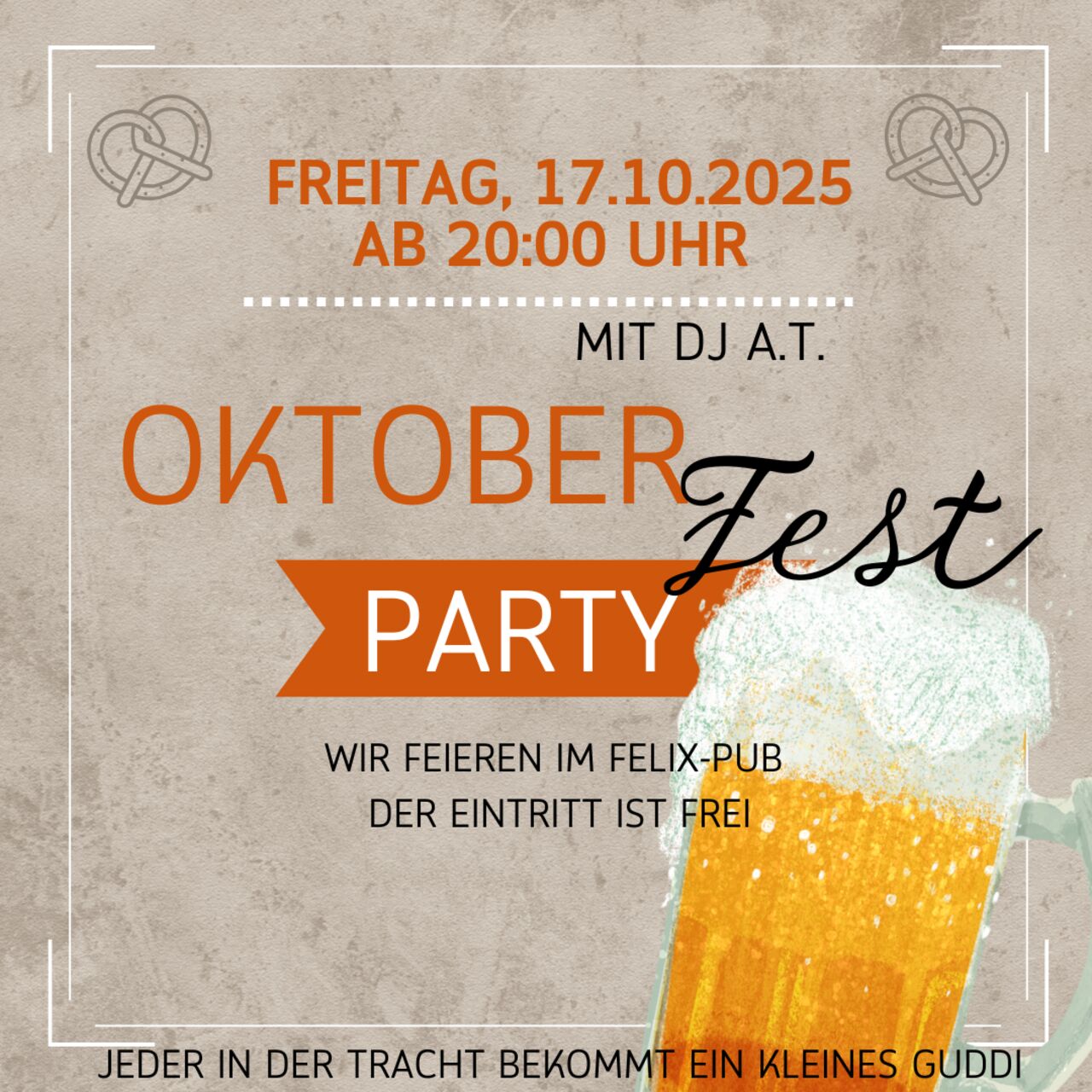 Oktoberfest-Party