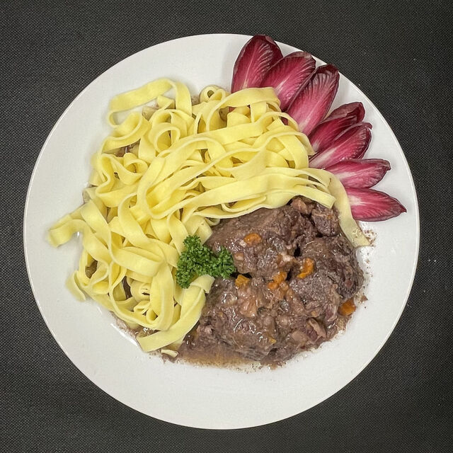 Joues de Porc au Vin Rouge