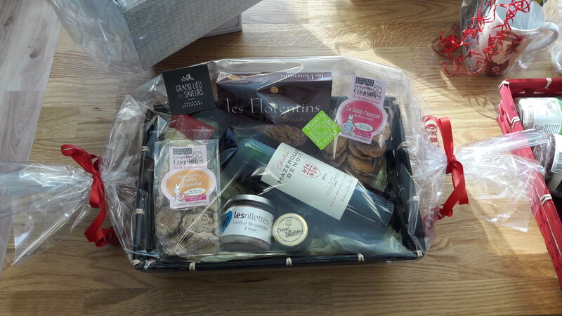 Panier gourmand à personnaliser selon vos goûts et votre budget