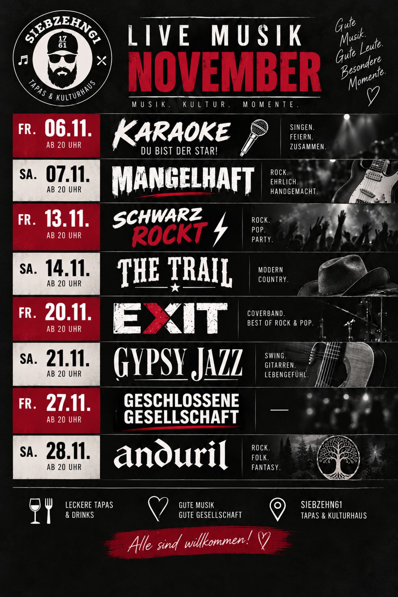 November Programm