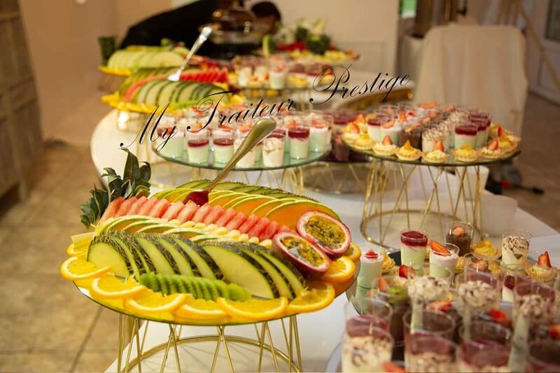 Notre buffet de desserts pour finir en beauté