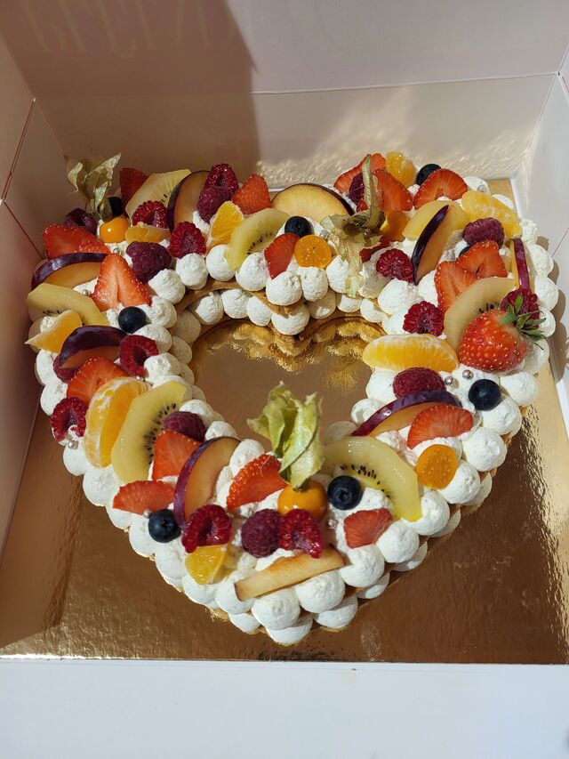 Chocolat blanc/multifruits